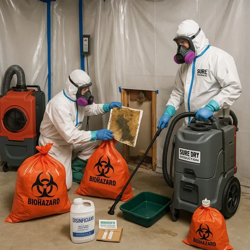 Contaminated Water Handling Protocols process in Anna, TX