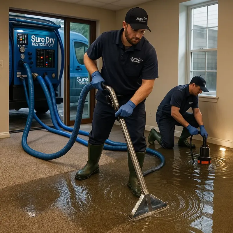 Water Extraction and Removal process in Anna, TX